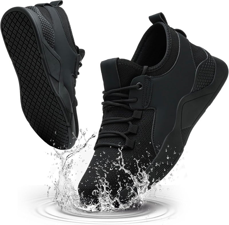 Ulogu Steel Toe Shoes for Men Women Puncture Proof Non Slip Waterproof Work Safety Sneakers Comfortable Construction - Image 1